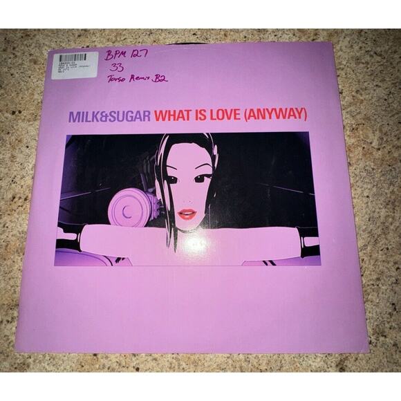 Milk & Sugar - What Is Love ( Anyway) 12" Vinyl - 2005 Mike Milk Steven Sugar